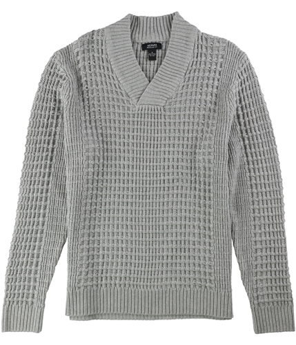 Alfani Mens Textured Pullover Sweater zincht M
