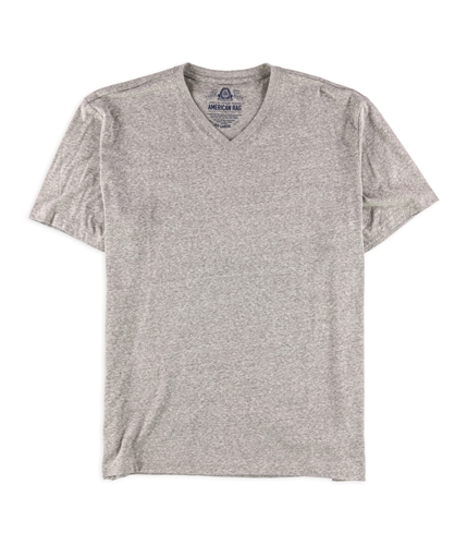 American Rag Mens Solid Cotton Basic T-Shirt grey XL