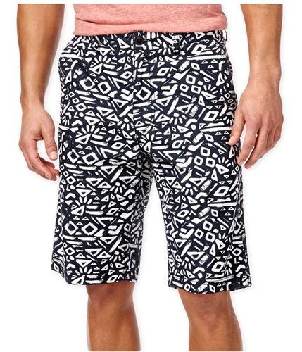 American Rag Mens Allover Printed Casual Walking Shorts deepblack 29