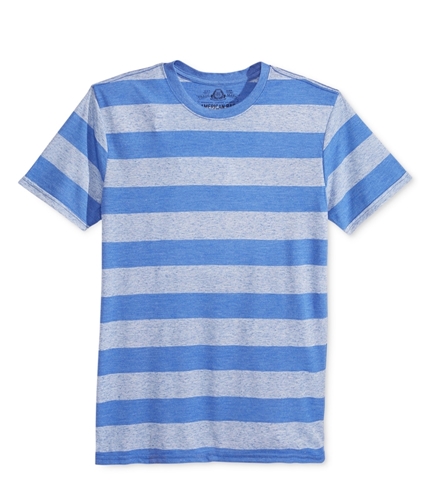 American Rag Mens Stripe Basic T-Shirt denim M