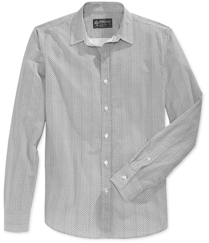 American Rag Mens Vertical Stripe Button Up Shirt basicnavy XS