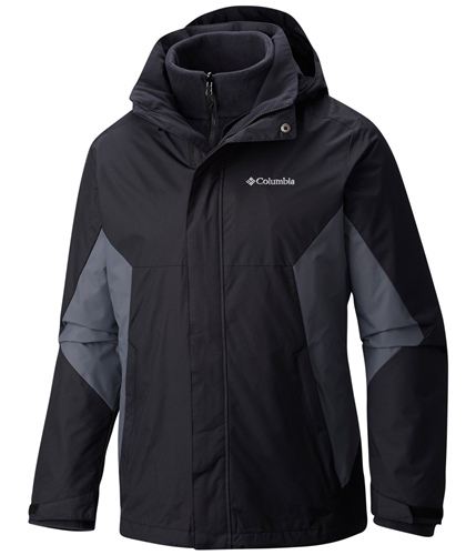 Columbia Mens 3-In-1 Raincoat 010 XL