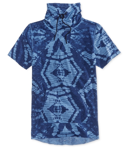 American Rag Mens Funnel Graphic T-Shirt blue XL