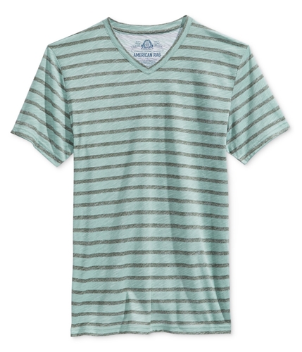 American Rag Mens Striped Basic T-Shirt calmsage S