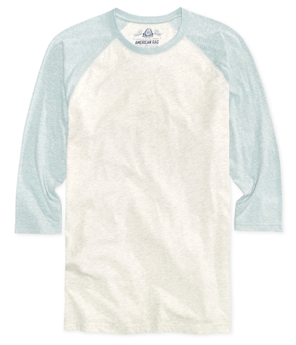 American Rag Mens Textured Basic T-Shirt smokeblue S