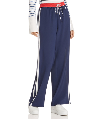 Joie Womens Stripe Athletic Track Pants blue XS/31