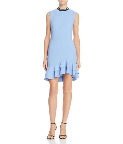 Rebecca Vallance Womens Yves Mini Dress blue 8