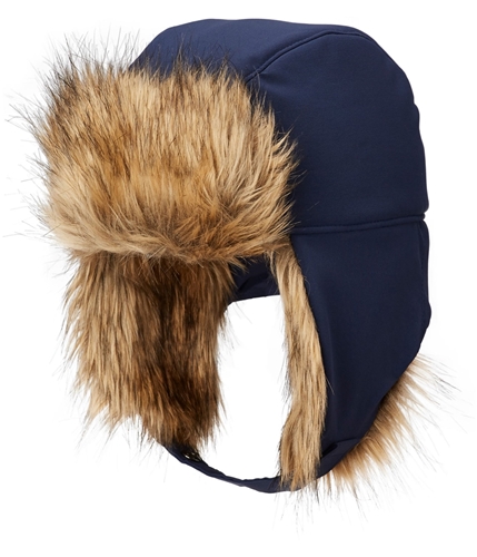 Columbia Mens Winter Challenger Trapper Hat blue S/M