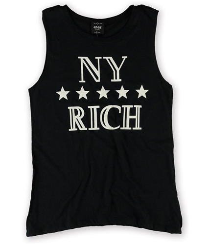 40 OZ NY Womens NY Rich Graphic T-Shirt black One Size