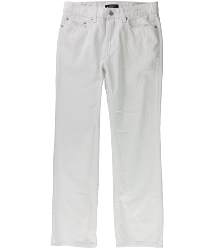 Alfani Mens Ridge Straight Leg Jeans white 30x30