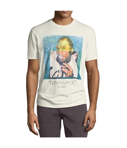 Elevenparis Mens Renaissance Graphic T-Shirt white L