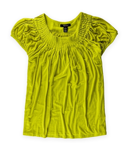 Style&co. Womens Solid Pullover Blouse green L