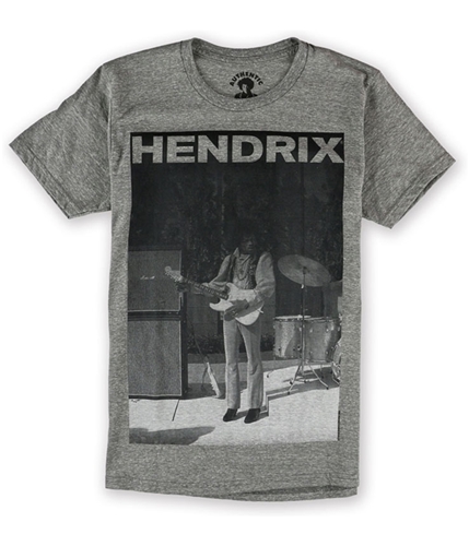 Bravado Mens Guitar Graphic T-Shirt heathergry S