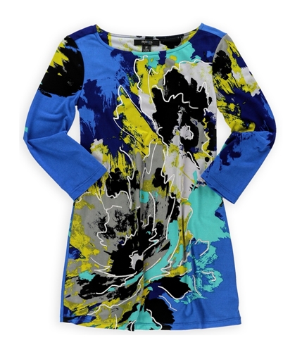 Style&co. Womens Abstract Tunic Dress cassattflor PP
