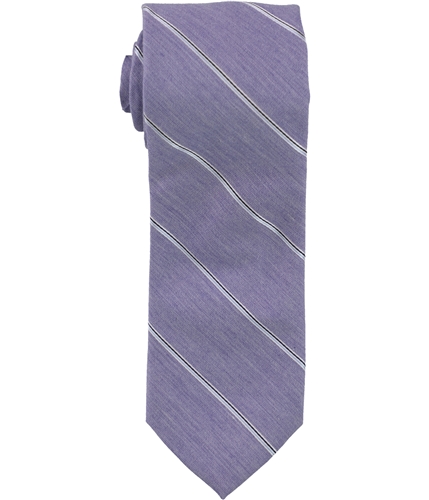 The Men's Store Mens Spaced Striped Self-tied Necktie lavender One Size