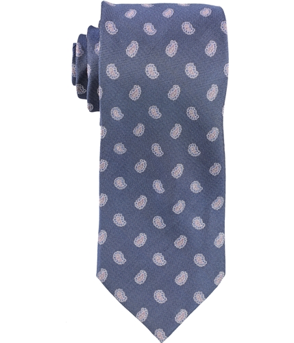 The Men's Store Mens Silk Paisley Self-tied Necktie ltblue One Size