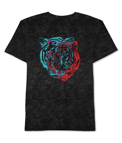 Jem Mens Faded Illusion Graphic T-Shirt blackminirlws XL