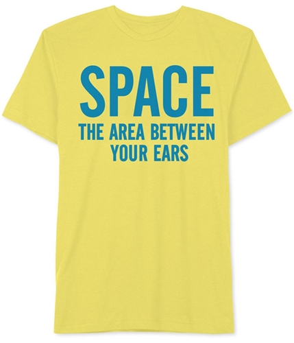 Jem Mens Between Your Ears Graphic T-Shirt corn S
