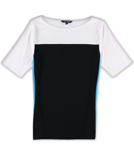 Ralph Lauren Womens Colorblocked Basic T-Shirt trqsmulti XS