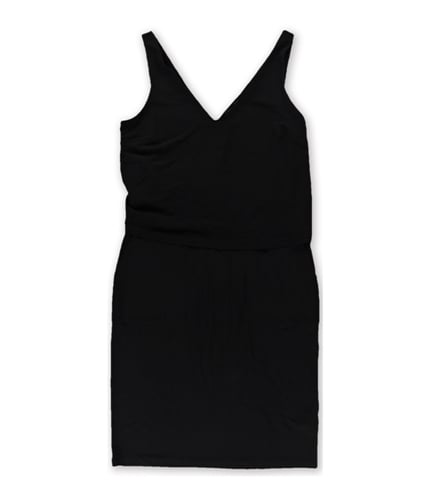 Ralph Lauren Womens Layered Jersey Dress black M