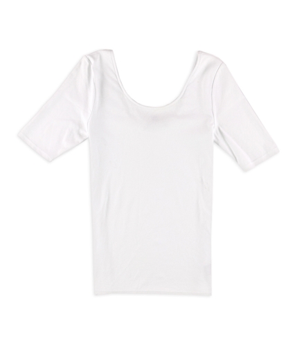 Ralph Lauren Womens Solid Cotton Basic T-Shirt white M
