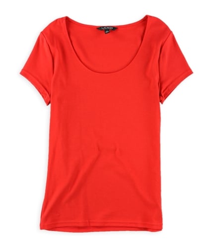 Ralph Lauren Womens Pullover Basic T-Shirt brighttop L