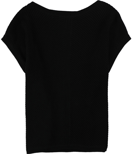 Ralph Lauren Womens Cap Sleeve Knit Sweater poloblack XL