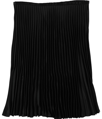 Ralph Lauren Womens Textured Pleated Skirt poloblack 8