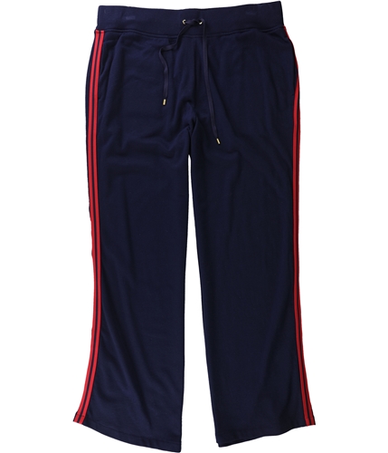 Ralph Lauren Womens Striped Athletic Track Pants navy S/30