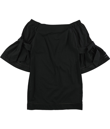 Ralph Lauren Womens Bell Sleeve Cocktail Dress black 8