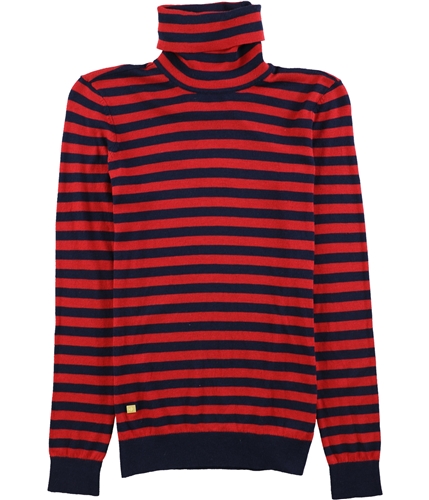 Ralph Lauren Womens Striped Knit Sweater redmulti XS