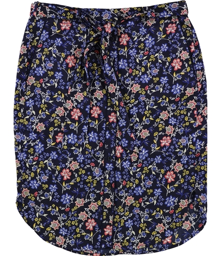 Ralph Lauren Womens Belted Midi Skirt multi 6