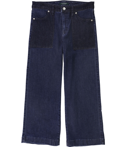 Ralph Lauren Womens Zummo Cropped Jeans navy 2x26
