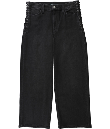 Ralph Lauren Womens Denim Casual Cropped Pants black 2x25