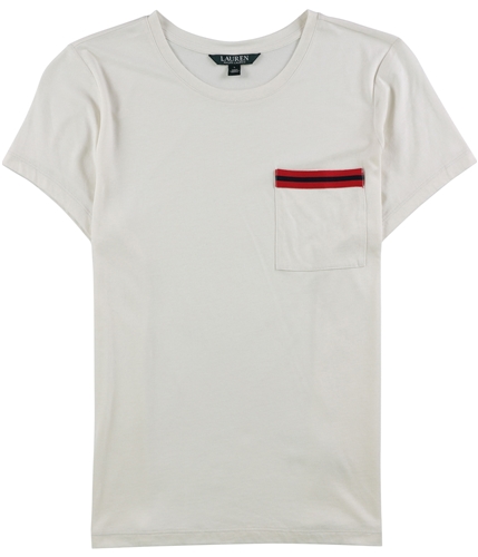 Ralph Lauren Womens Pocket Basic T-Shirt wintercrm M