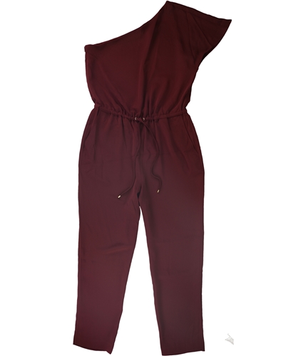 Ralph Lauren Womens Solid Jumpsuit red 10