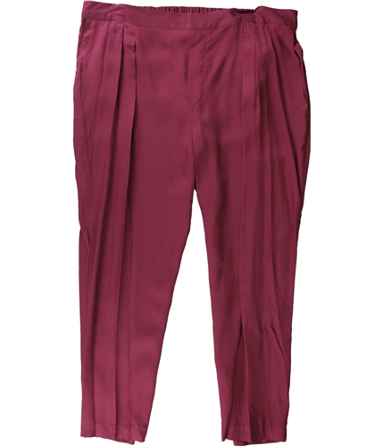 Ralph Lauren Womens Cropped Twill Dress Pants red 2x27