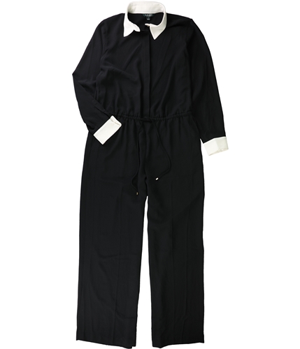 Ralph Lauren Womens collar Jumpsuit black 4