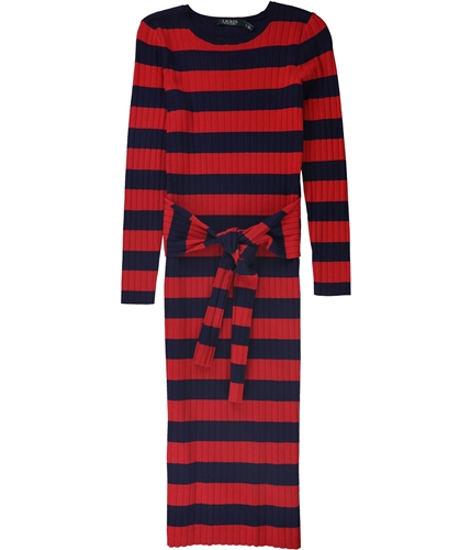 Ralph Lauren Womens Shae Sweater Dress navymu M