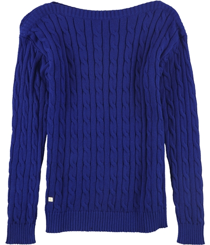Ralph Lauren Womens Knit Pullover Sweater blue XS