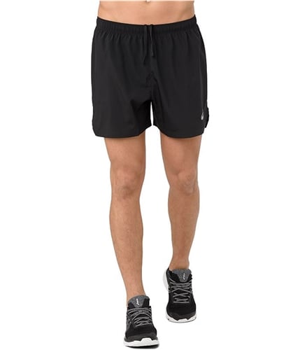 ASICS Mens Silver 5-Inch Athletic Workout Shorts 001 S