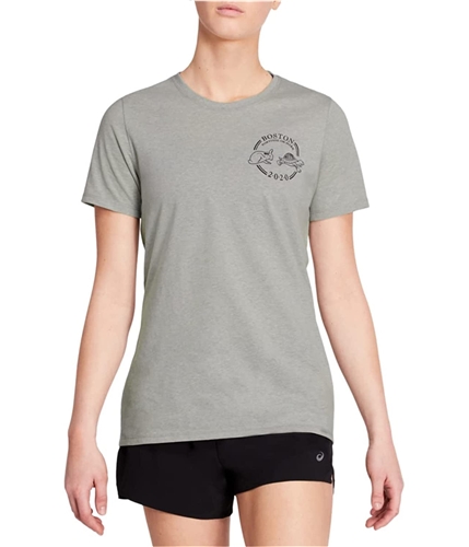 ASICS Womens Boston Tortise or Hare 2020 Graphic T-Shirt 050 XS