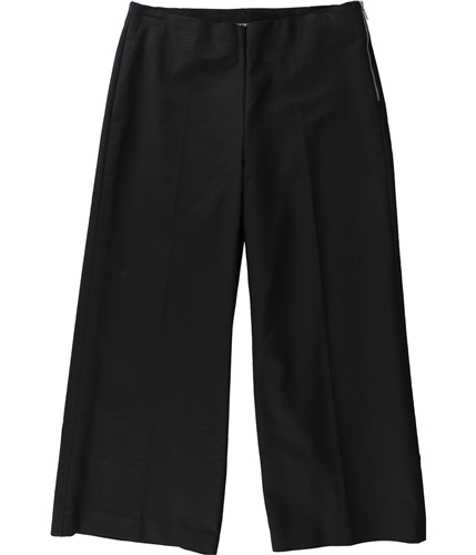 Ralph Lauren Womens Solid Casual Wide Leg Pants black 6P/23