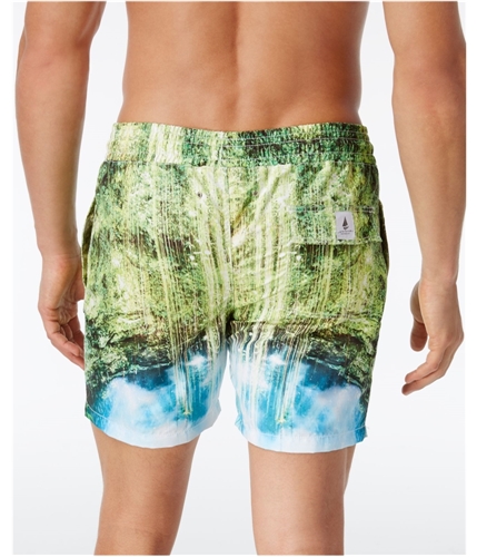 Velero Mens Rainforest Swim Bottom Board Shorts green L
