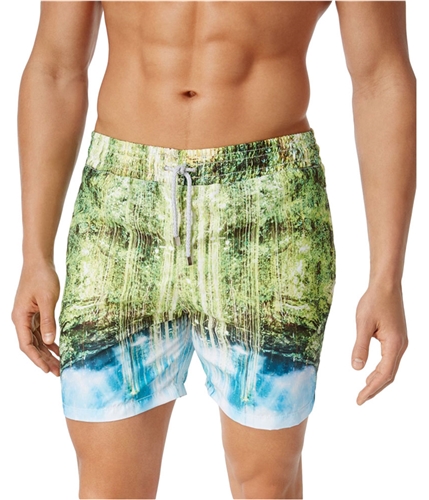 Velero Mens Rainforest Swim Bottom Board Shorts green M