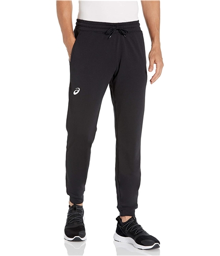 ASICS Mens Solid Athletic Jogger Pants black XS/28