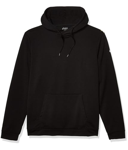 ASICS Mens French Terry Performance Hoodie Sweatshirt black XS