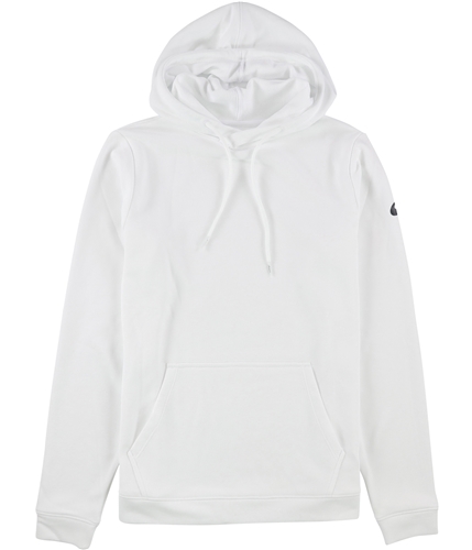 ASICS Mens Basic Pullover Hoodie Sweatshirt white XS