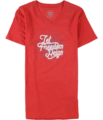 ASICS Womens Let Freedom Reign Graphic T-Shirt 600 XS