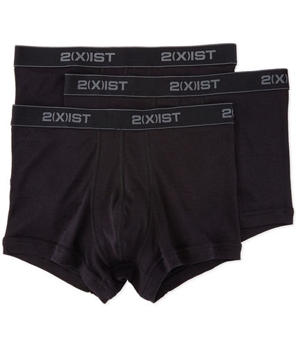 2(X)IST Mens No-Show Underwear Boxer Briefs black M